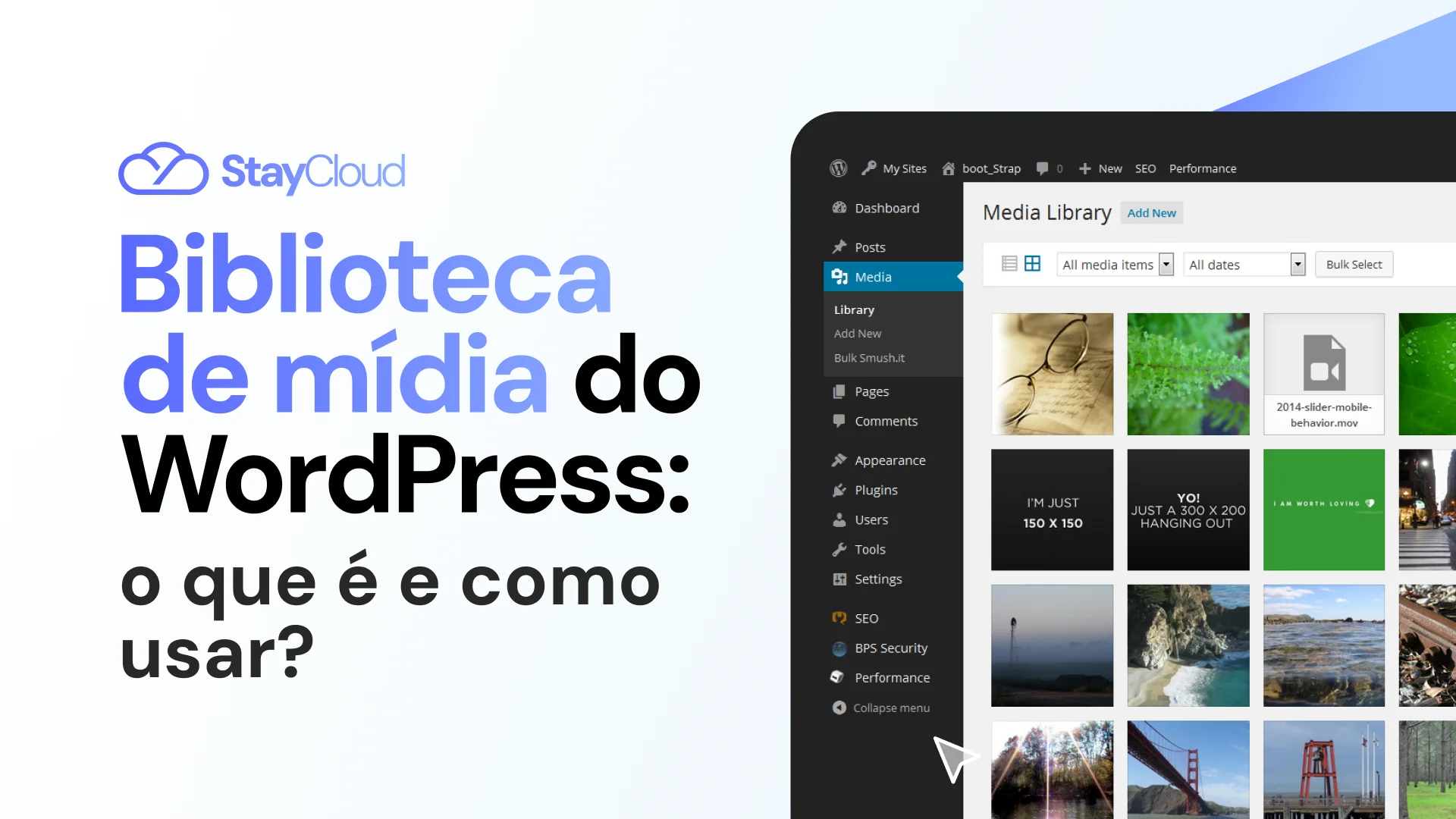 biblioteca de mídia